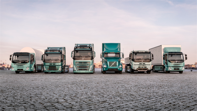 Volvo leads the booming market for electric trucks