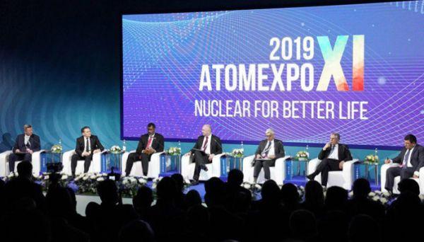 The 11th edition of the annual international forum on nuclear energy ATOMEXPO 2019 starts at the Russian city of Sochi