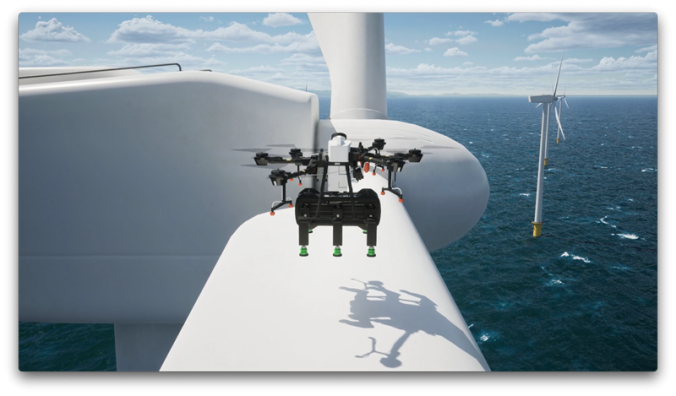 Canadian Simulation Tech Company to Digitise, Test & Validate Aerial Deployment of Robotic Technology on Windfarms