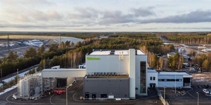 Fortum opens Europe’s largest closed-loop hydrometallurgical battery recycling facility