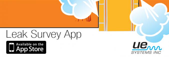 UE Systems LeakSurvey App for Mobile Devices