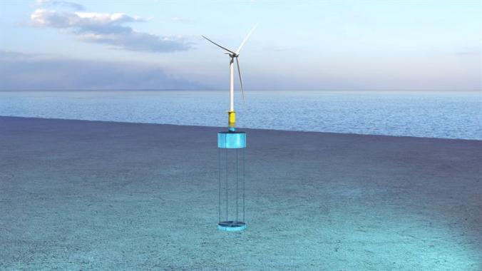 Novel Design for Floating Offshore Wind Approved by ABS